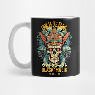 Black Magic Samurai Skull Mug